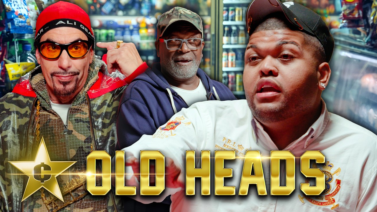Ali G, a guest and Druski appear in the official Old Heads episode thumbnail.